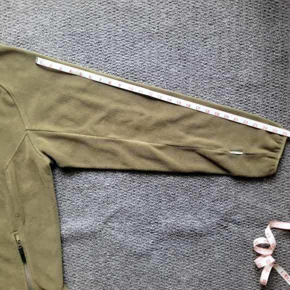 Helly hansen men's zip up fleece size XL sweater sweatshirt green long sleeve - Picture 13 of 14